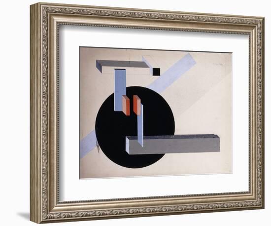 Proun N 89 (Kilmansvaria), c.1925-El Lissitzky-Framed Giclee Print