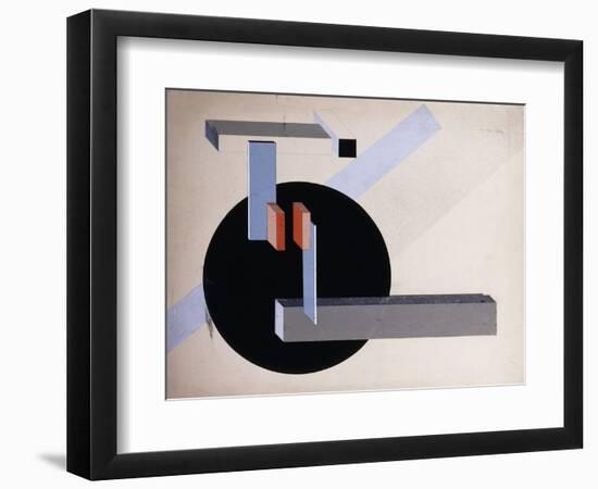 Proun N 89 (Kilmansvaria), c.1925-El Lissitzky-Framed Giclee Print