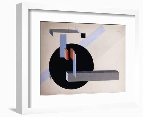 Proun N 89 (Kilmansvaria), c.1925-El Lissitzky-Framed Giclee Print