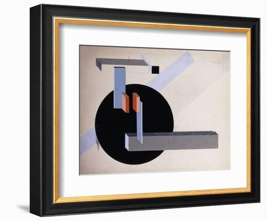 Proun N 89 (Kilmansvaria), c.1925-El Lissitzky-Framed Giclee Print