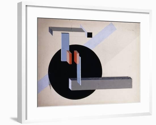 Proun N 89 (Kilmansvaria), c.1925-El Lissitzky-Framed Giclee Print