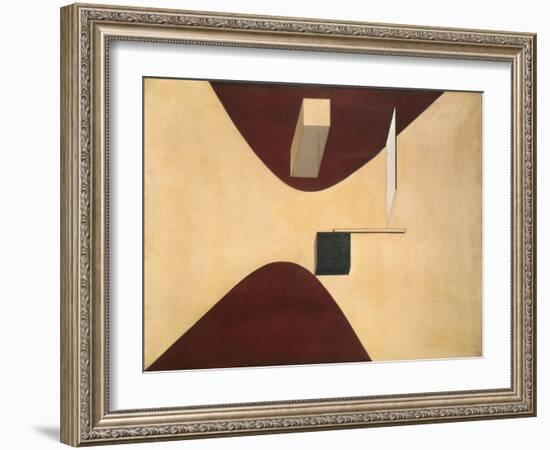 Proun P23, No. 6-El Lissitzky-Framed Giclee Print