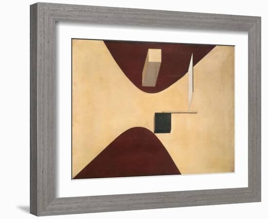 Proun P23, No. 6-El Lissitzky-Framed Giclee Print