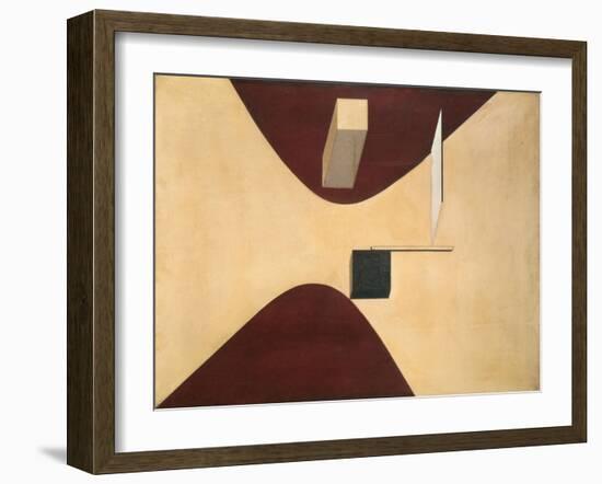 Proun P23, No. 6-El Lissitzky-Framed Giclee Print