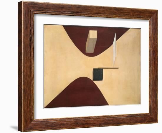 Proun P23, No. 6-El Lissitzky-Framed Giclee Print