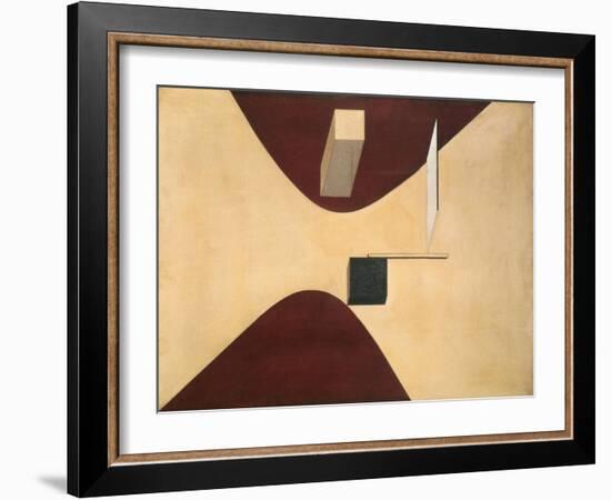 Proun P23, No. 6-El Lissitzky-Framed Giclee Print