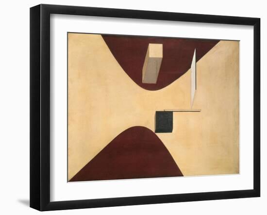 Proun P23, No. 6-El Lissitzky-Framed Giclee Print