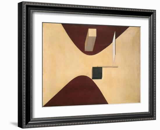 Proun P23, No. 6-El Lissitzky-Framed Giclee Print