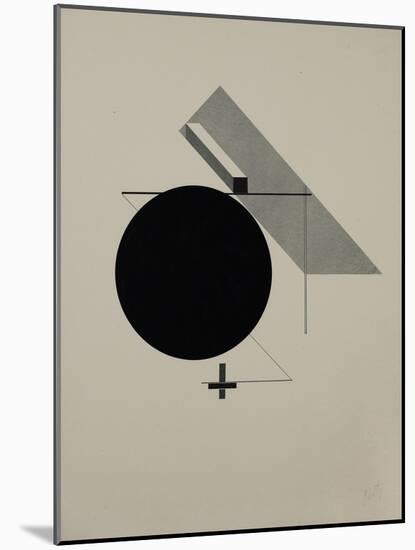 Proun-El Lissitzky-Mounted Giclee Print