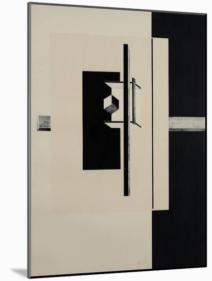 Proun-El Lissitzky-Mounted Giclee Print