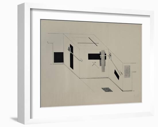 Proun-El Lissitzky-Framed Giclee Print