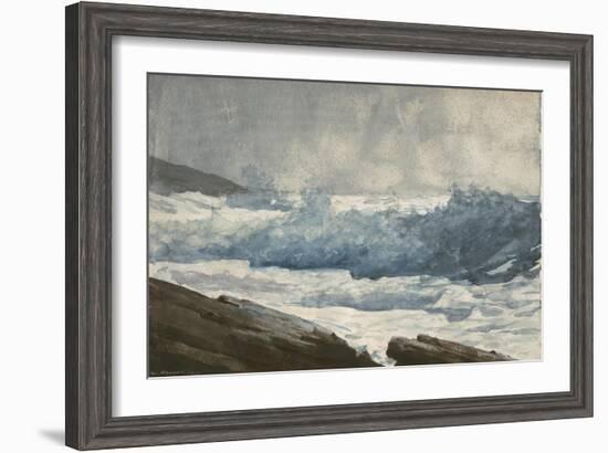 Prout's Neck, Breakers, 1883-Winslow Homer-Framed Giclee Print