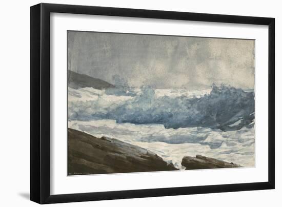 Prout's Neck, Breakers, 1883-Winslow Homer-Framed Giclee Print