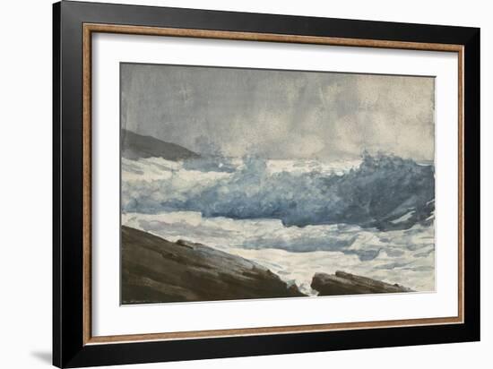 Prout's Neck, Breakers, 1883-Winslow Homer-Framed Giclee Print