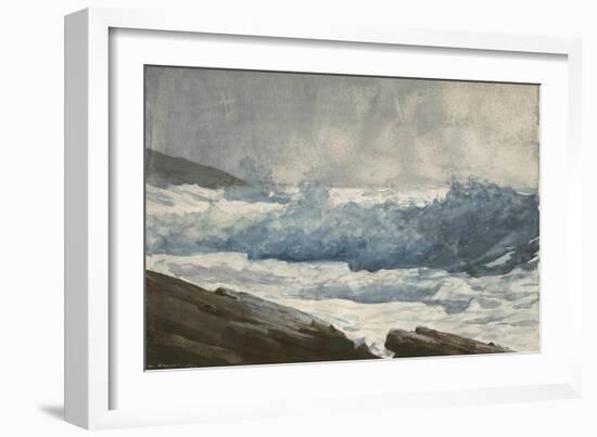 Prout's Neck, Breakers, 1883-Winslow Homer-Framed Giclee Print