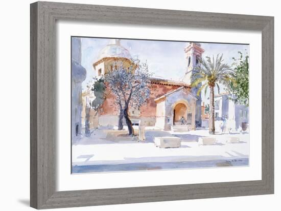 Provencal Church, 1993-Lucy Willis-Framed Giclee Print