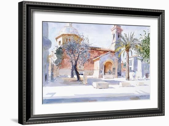 Provencal Church, 1993-Lucy Willis-Framed Giclee Print