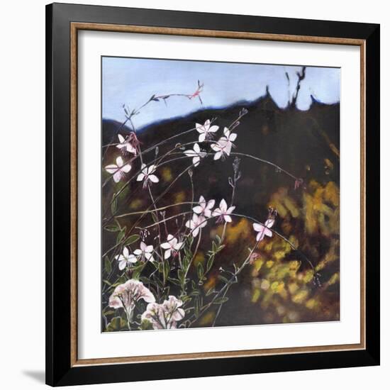 Provencal Garden I, 2014-Helen White-Framed Giclee Print