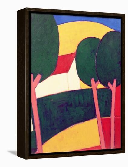 Provencal Paysage, 1997-Eithne Donne-Framed Premier Image Canvas