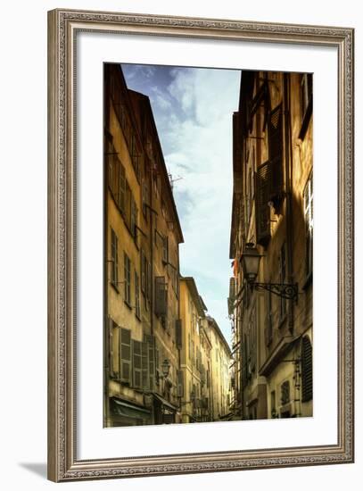 Provencal Street - French Streets - Nice - France-Philippe Hugonnard-Framed Photographic Print