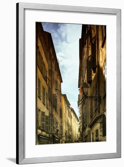 Provencal Street - French Streets - Nice - France-Philippe Hugonnard-Framed Photographic Print