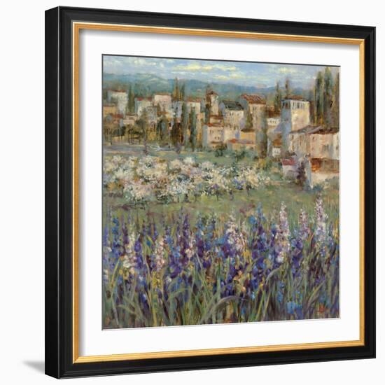 Provencal Village I-Michael Longo-Framed Premium Giclee Print