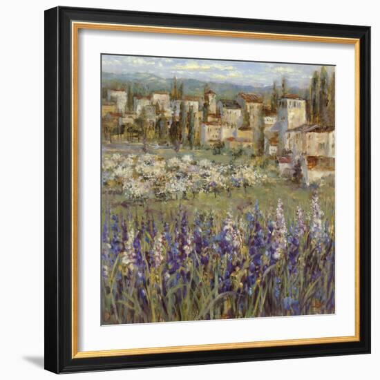 Provencal Village II-Longo-Framed Giclee Print