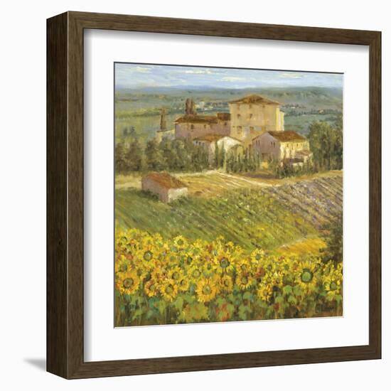 Provencal Village III-null-Framed Giclee Print