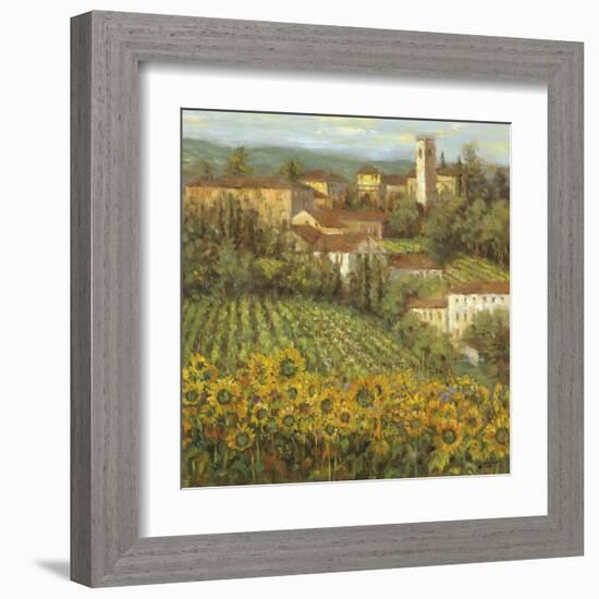 Provencal Village IV-null-Framed Giclee Print