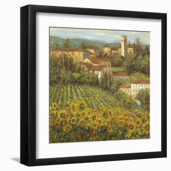 Provencal Village IV-null-Framed Giclee Print