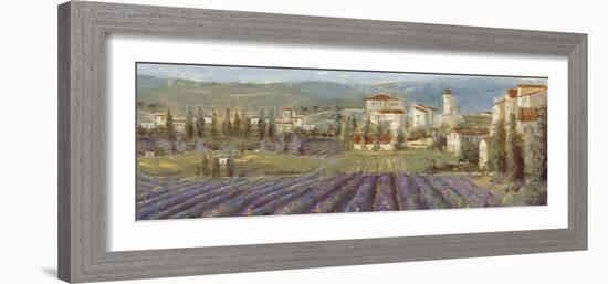 Provencal Village - Landscape-Longo-Framed Giclee Print