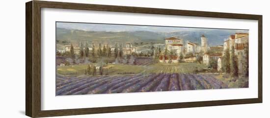 Provencal Village - Landscape-Longo-Framed Giclee Print