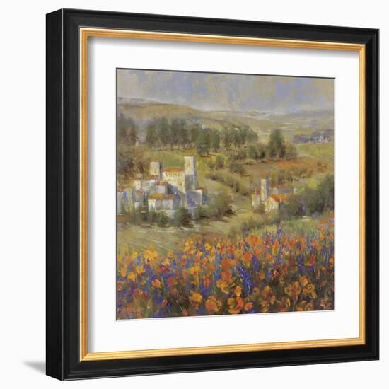 Provencal Village VII-null-Framed Giclee Print