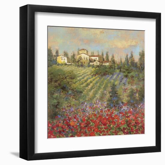 Provencal Village XII-Longo-Framed Giclee Print