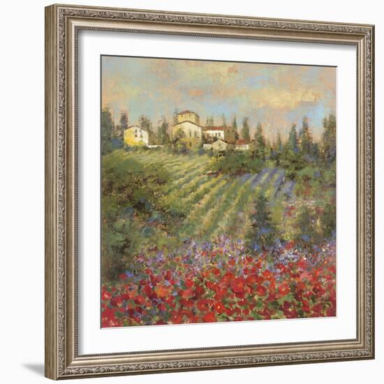 Provencal Village XII-Longo-Framed Giclee Print