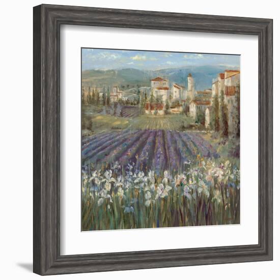 Provencal Village-Michael Longo-Framed Art Print