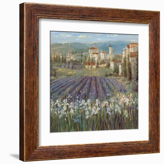 Provencal Village-Michael Longo-Framed Art Print