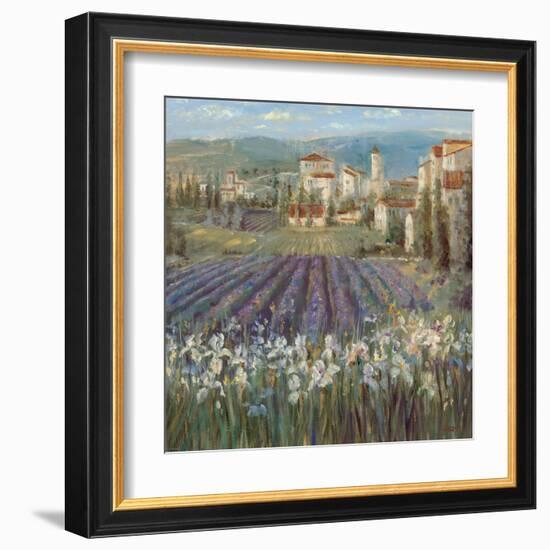 Provencal Village-Michael Longo-Framed Art Print