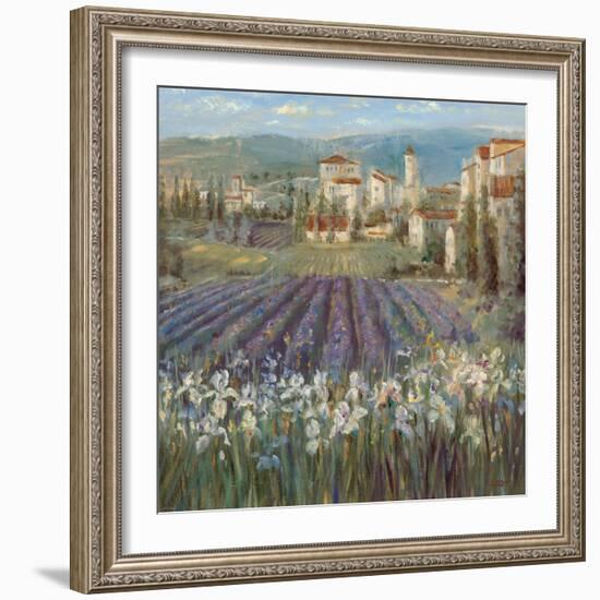 Provencal Village-Michael Longo-Framed Premium Giclee Print