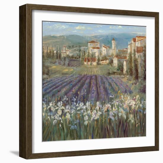 Provencal Village-Michael Longo-Framed Premium Giclee Print