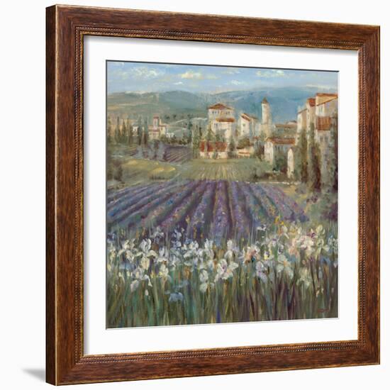 Provencal Village-Michael Longo-Framed Premium Giclee Print