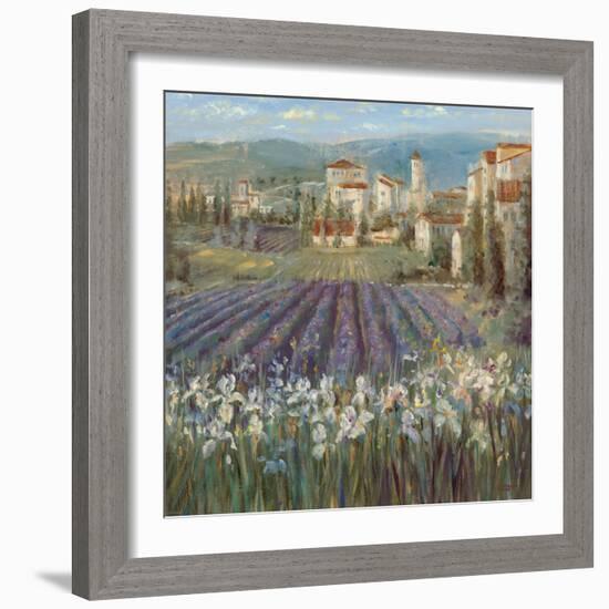 Provencal Village-Michael Longo-Framed Art Print