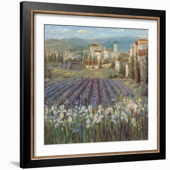 Provencal Village-Michael Longo-Framed Art Print