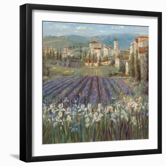 Provencal Village-Michael Longo-Framed Art Print