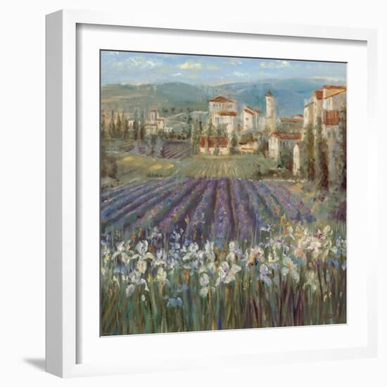 Provencal Village-Michael Longo-Framed Art Print