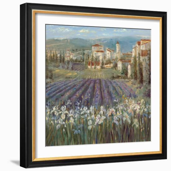 Provencal Village-Michael Longo-Framed Art Print