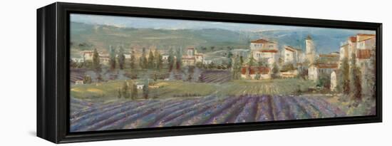 Provencal Village-Michael Longo-Framed Stretched Canvas