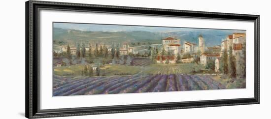 Provencal Village-Michael Longo-Framed Art Print