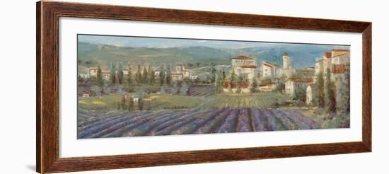 Provencal Village-Michael Longo-Framed Art Print