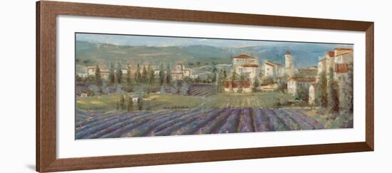 Provencal Village-Michael Longo-Framed Art Print